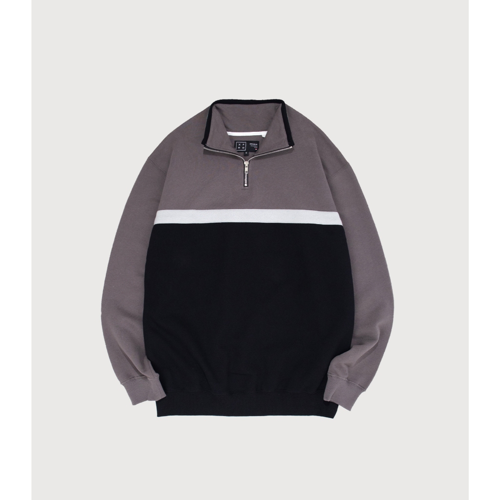 Half-zip Iron Black Jacket