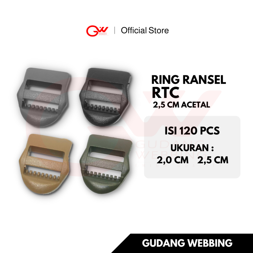 RING RANSEL 2,5 CM / RING TANGGA / RTC 2,5 CM ACT - ECERAN