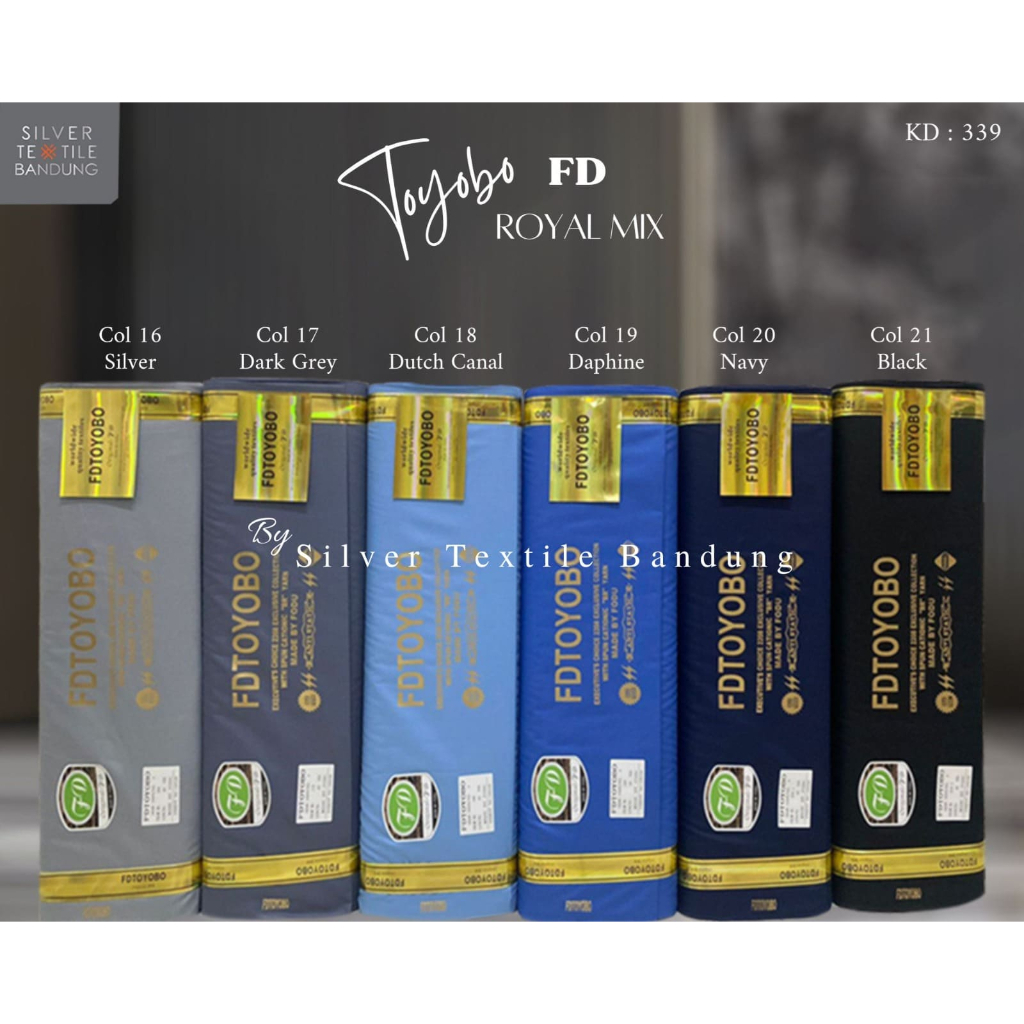 Toyobo Royal Mix FD 339 Minimal pembelian 1 Roll