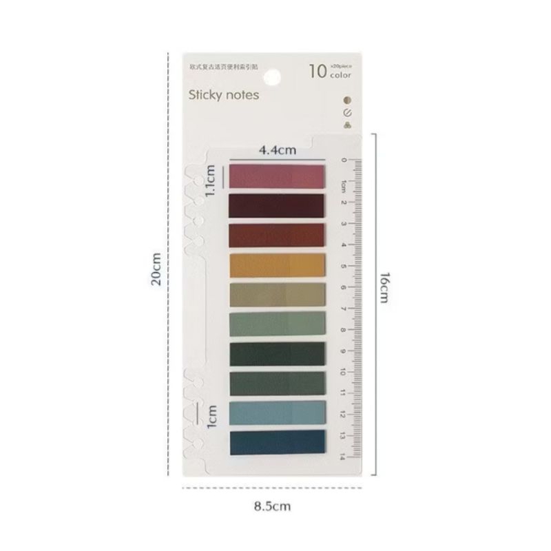 

Winzige Index Mark Penanda Pembatas Lucu Sticky Notes Transparan 200 Lember Sticky Tab Morandi Sticky Notes Aesthetic Alat Tulis Stationery Sticky Memo Untuk Kantor Sekolah