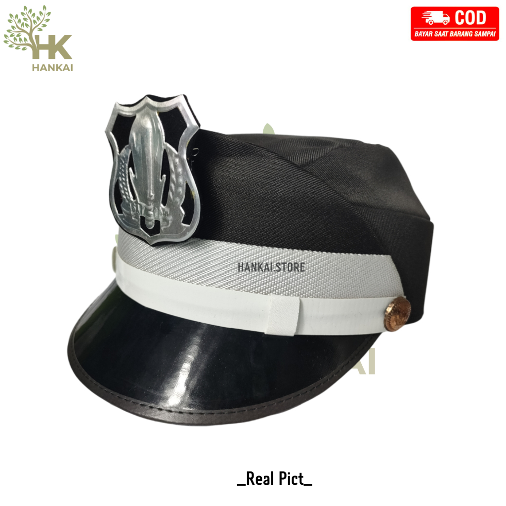 Topi Pet Satpam Wanita Topi Pet Security Wanita