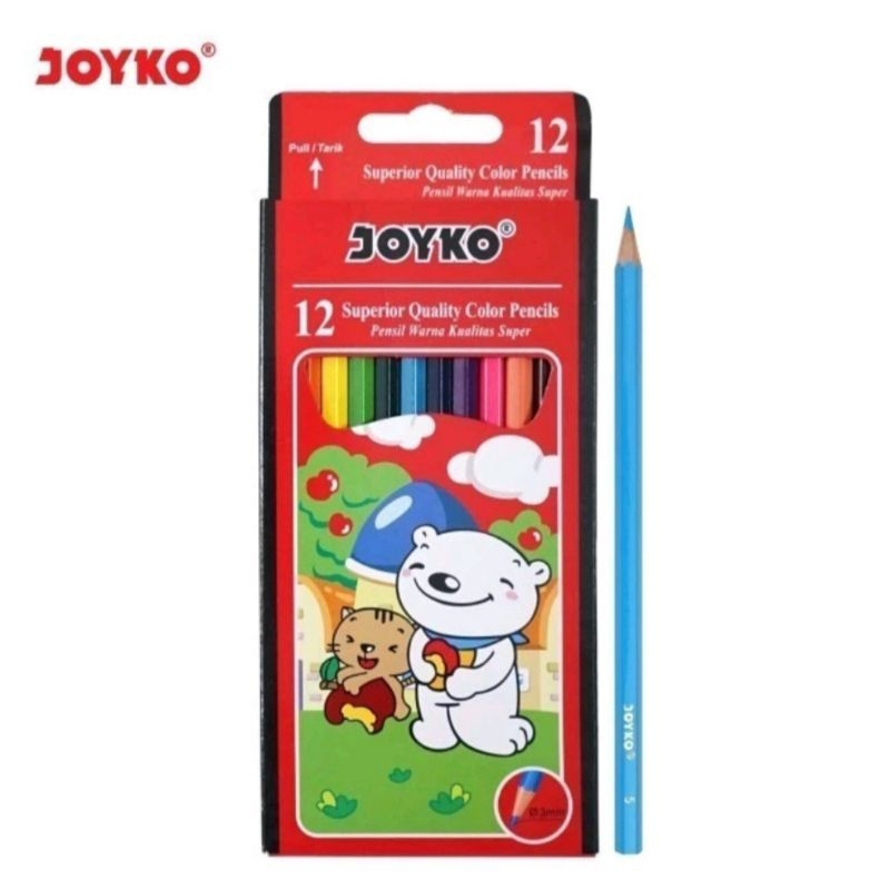 

Pensil Joyko Warna Isi (12 pcs)
