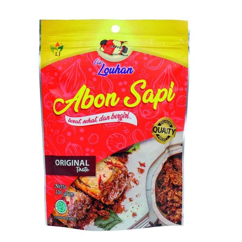 

Abon Sapi Cap Louhan 250gr