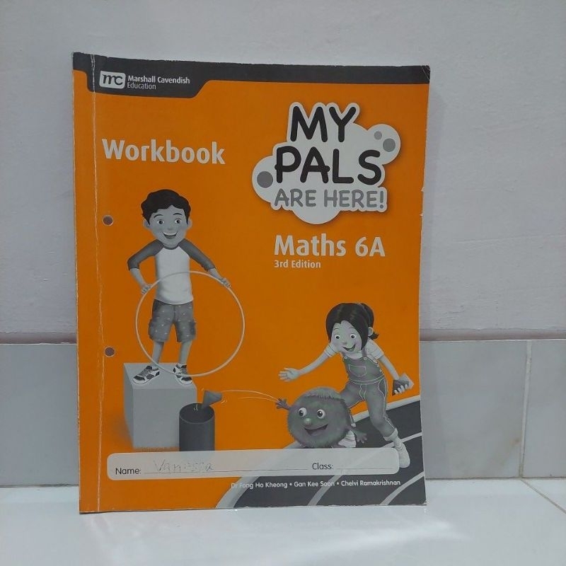 My Pals are Here Maths 6A 3rd Edition Workbook