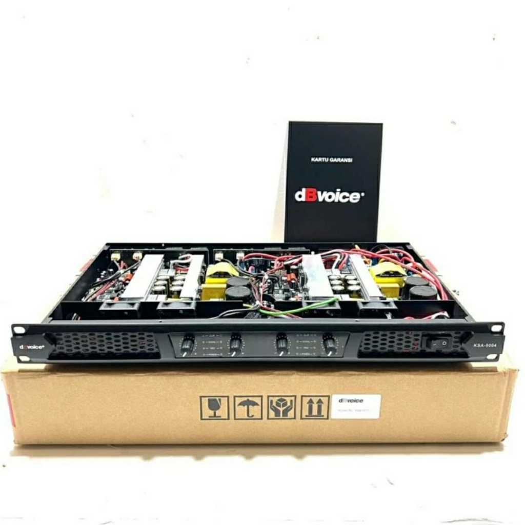 Power Amplifier dBvoice KSA 5004 KSA5004 Original 4 x 500 Watt Class D
