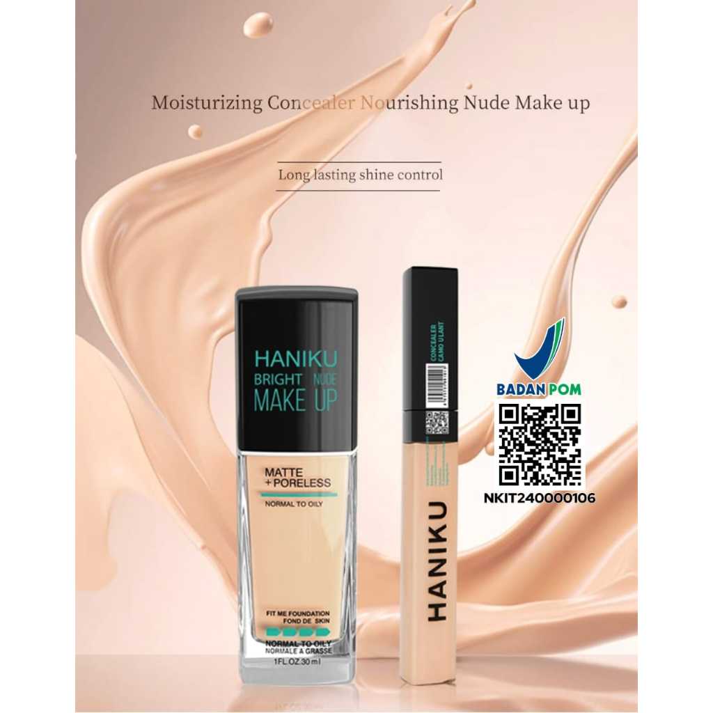 Make Up Set Lengkap 1 Paket 2in1 / Set Makeup seserahan / Make Up 1 Set Lengkap Foundation + Conclea