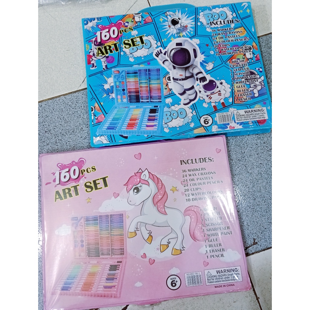 

Jual Crayon Set Mewarnai Melukis Pensil Menggambar 160 Pcs / Alat Tulis Anak