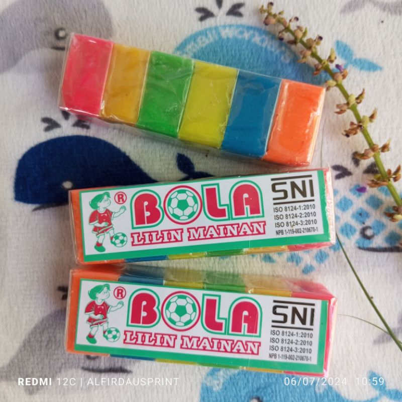 Lilin mainan Malem merk Bola