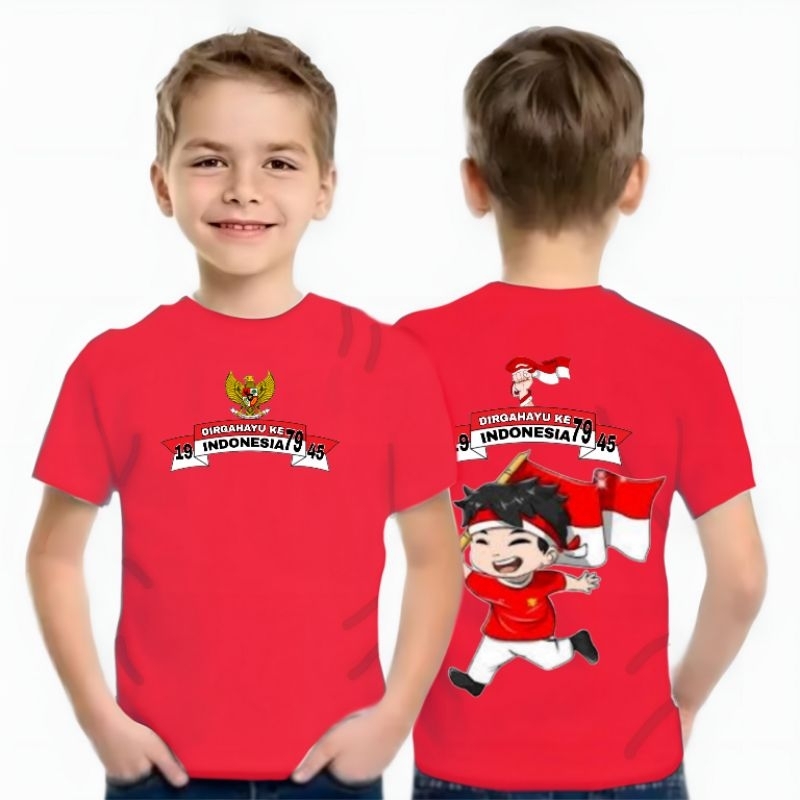 Baju Anak indonesia 17 agustus | Baju kemerdekaan idonesia 1945