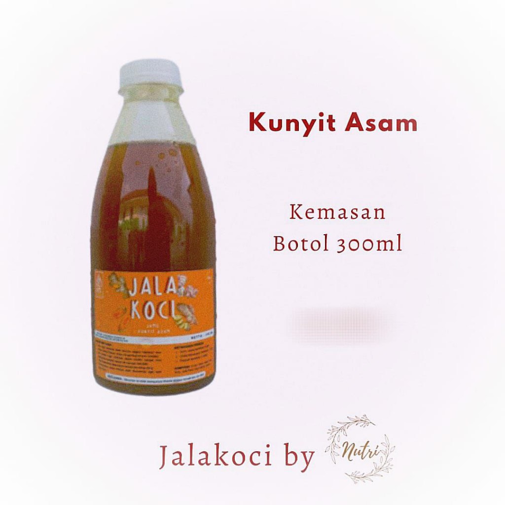 

Jamu JALAKOCI - Kunyit Asam Alami Botol 300 ml