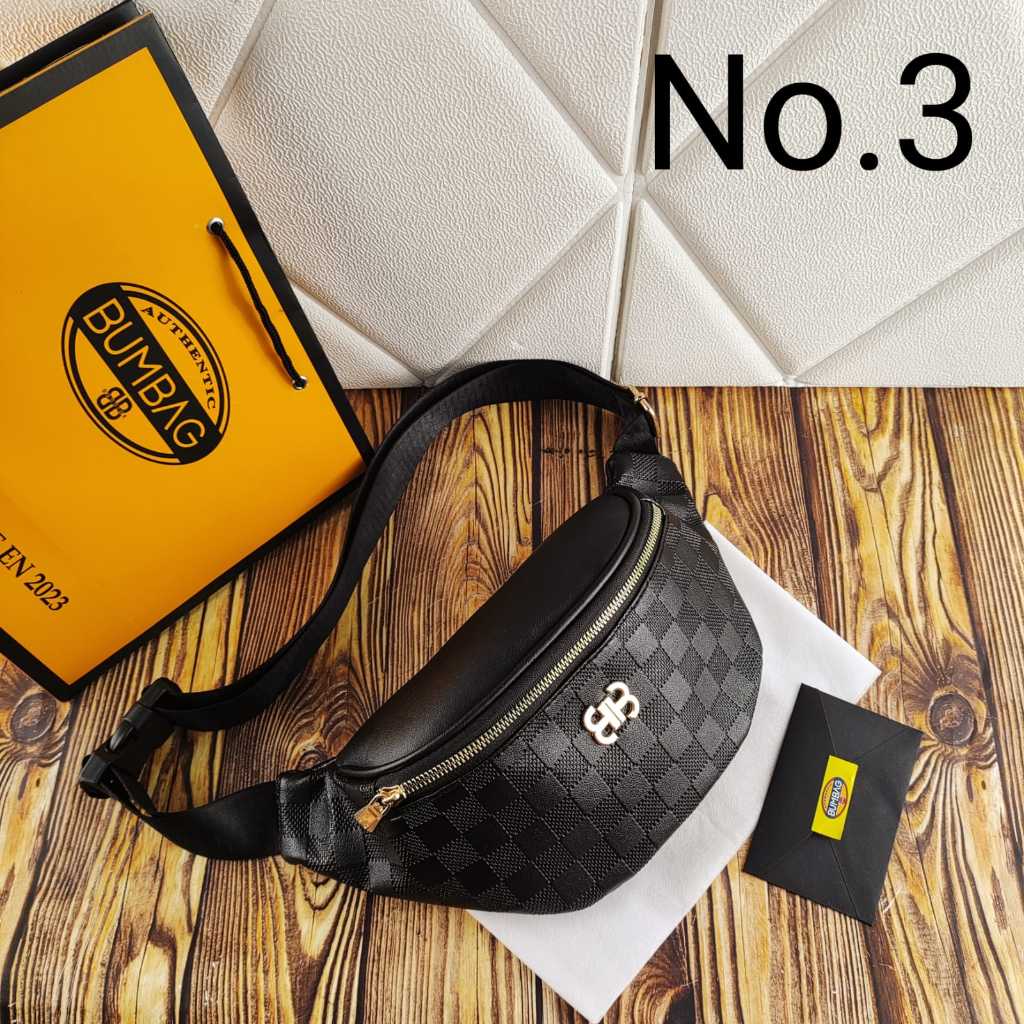 BAMBEG - TAS PINGGANG CINDY FREE PAPERBAG - WAISTBAG WANITA FREE PAPERBAG BAHAN TEBEL 191571