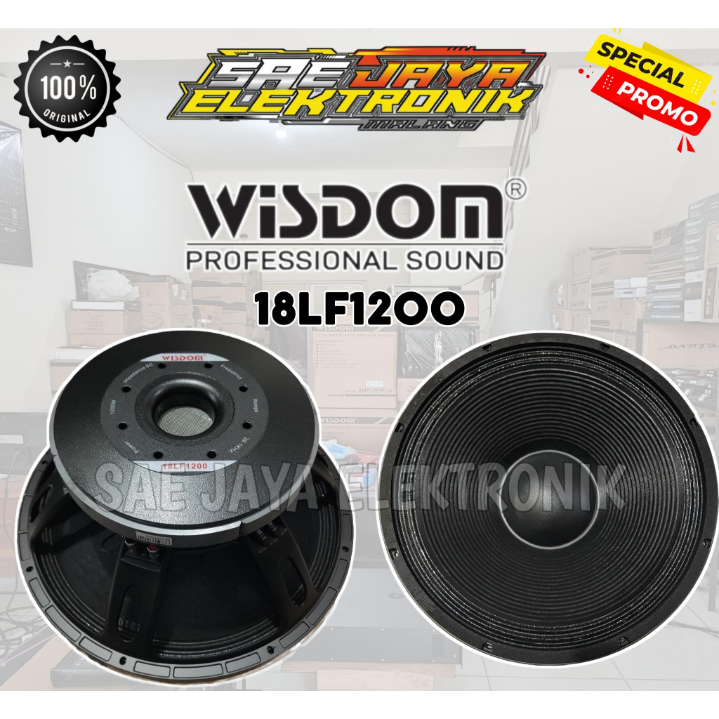 Speaker Wisdom 18LF1200 Voice Coil 5 Inch Transducer 18 Inch Subwoofer