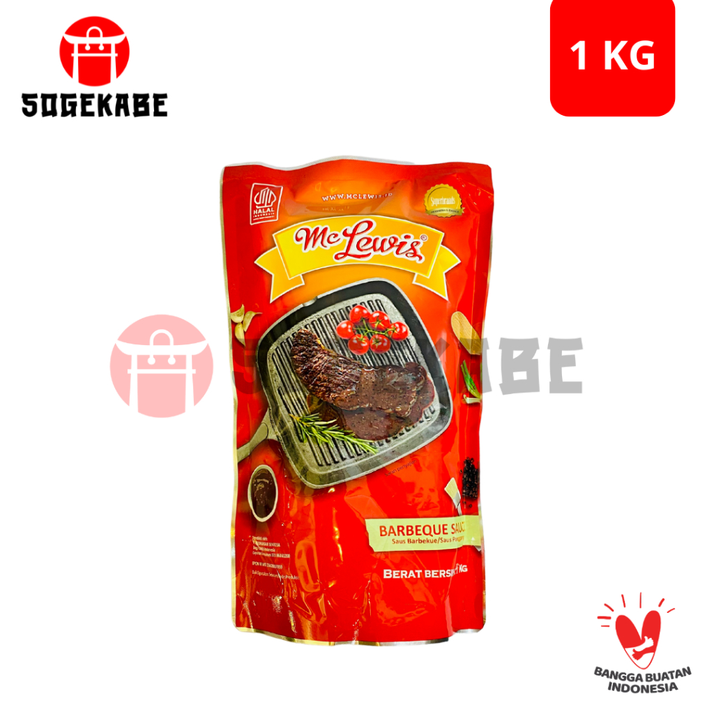 

Mc Lewis Barbeque Sauce - Pouch 1 Kg