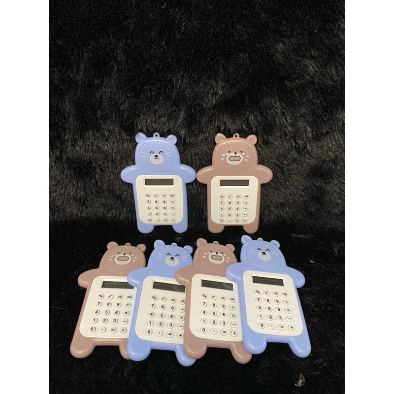 

GBS Calculator Mini Portable Beruang / Calculator Mini Unik Lucu
