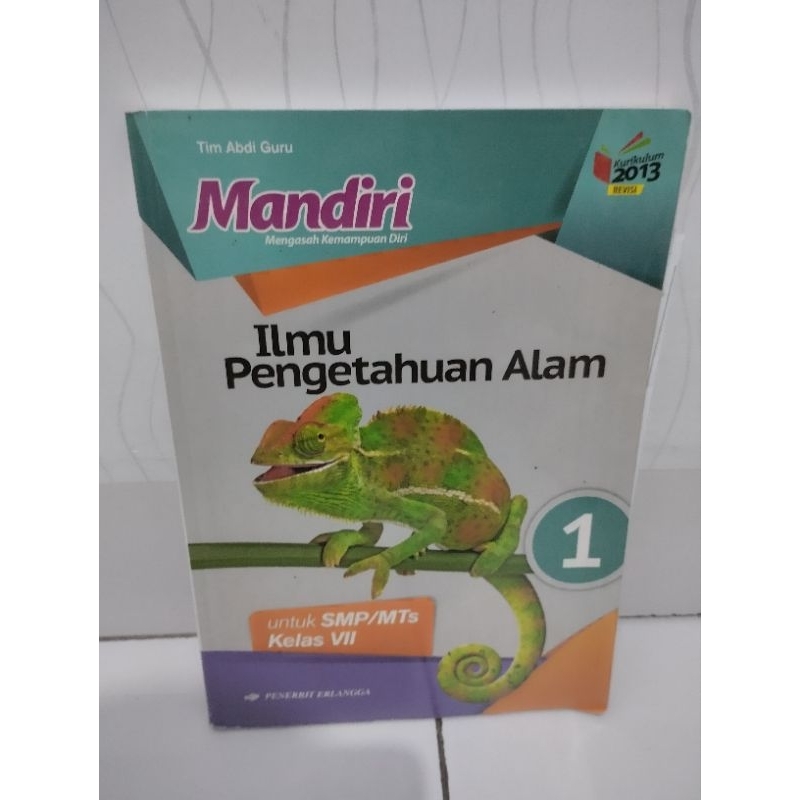 buku mandiri ipa kelas 7 smp penerbit erlangga