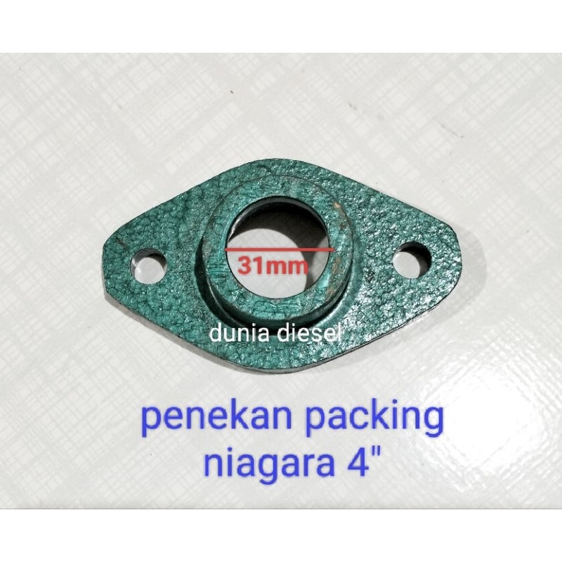 penekan packing Niagara 4" inchi flange pompa air niagara 4in