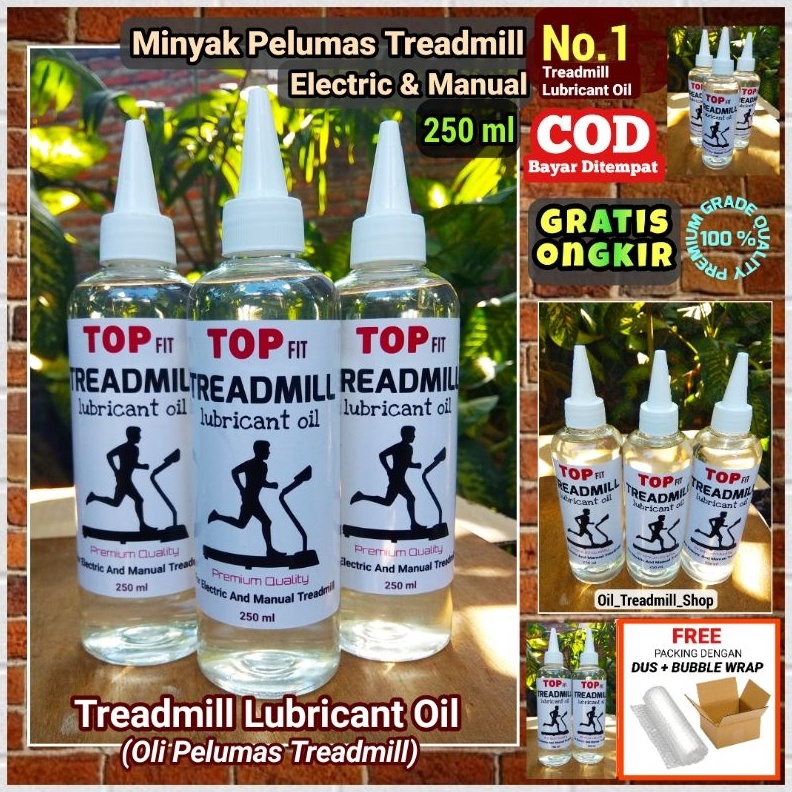 TOP FIT Pelumas Alat Olahraga Treatmill Fitness Treadmill Elektrik Manual Sepeda Statis Home Gym Cro
