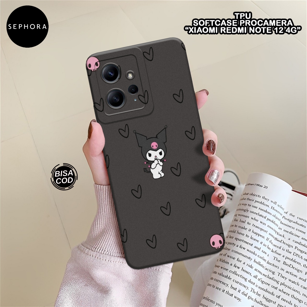 Case Xiaomi Redmi Note 12 4G Terbaru - Sephora - Fashion Case Lucu - Softcase Redmi Note 12 4G - Cas