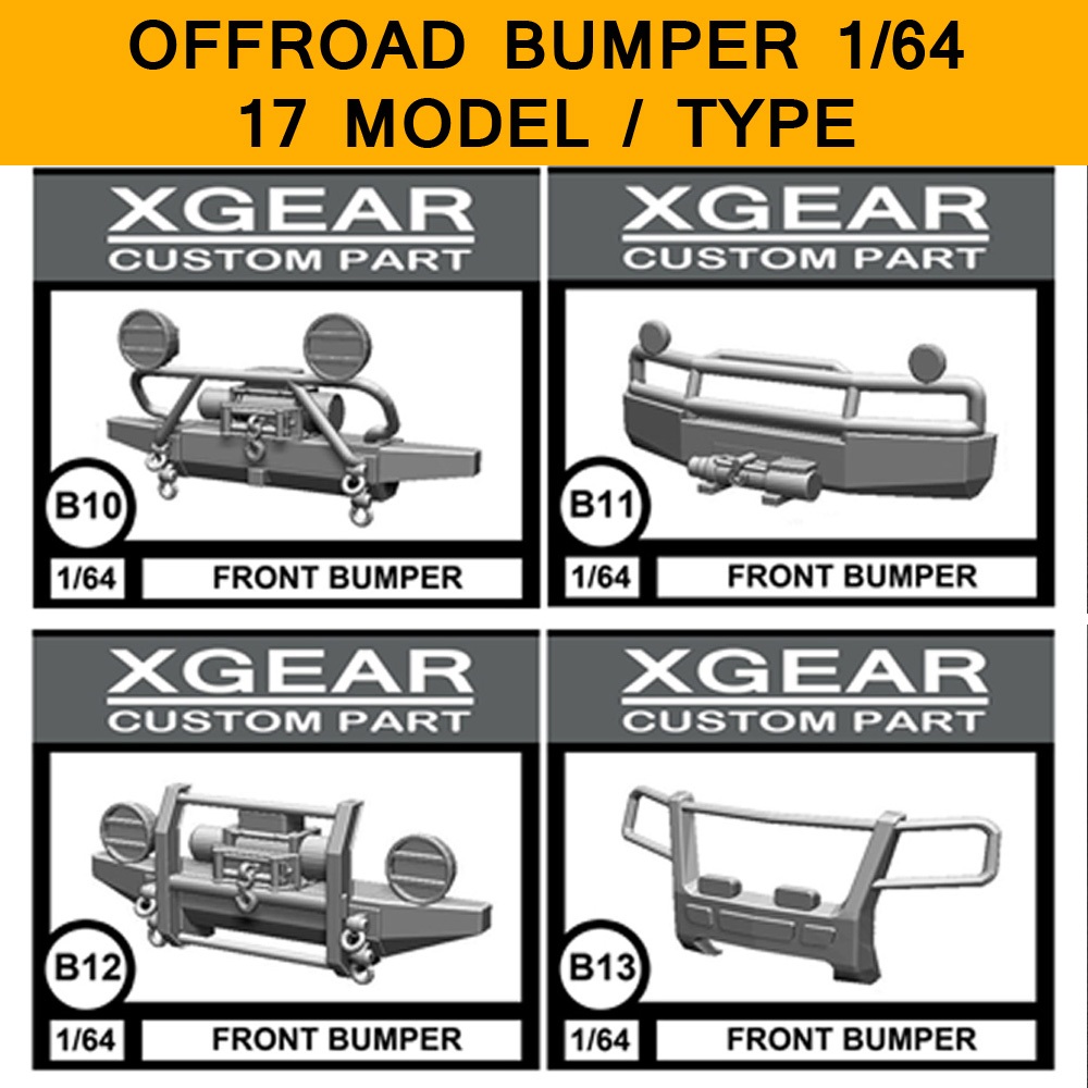 HOT WHEELS CUSTOM diecast 1/64 BUMPER OFFROAD hot wheels land rover l hot wheels custom offroad acce
