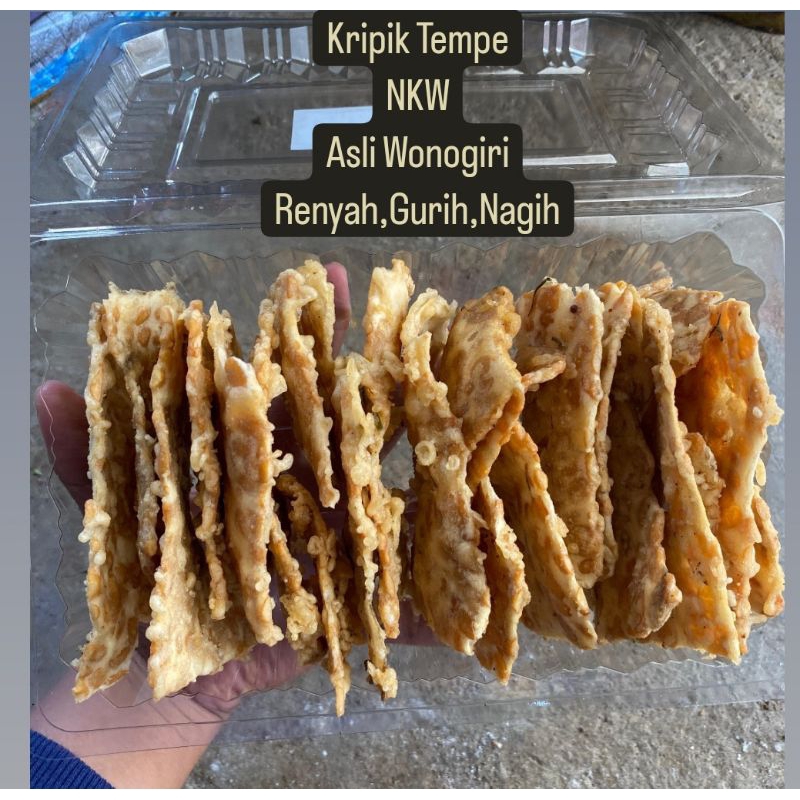 

Tempe Kripik Premium 300g Tempe Kripik Grade A++