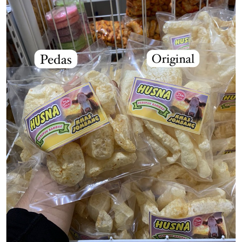 

Kerupuk rambak (kulit sapi) kemasann kecil