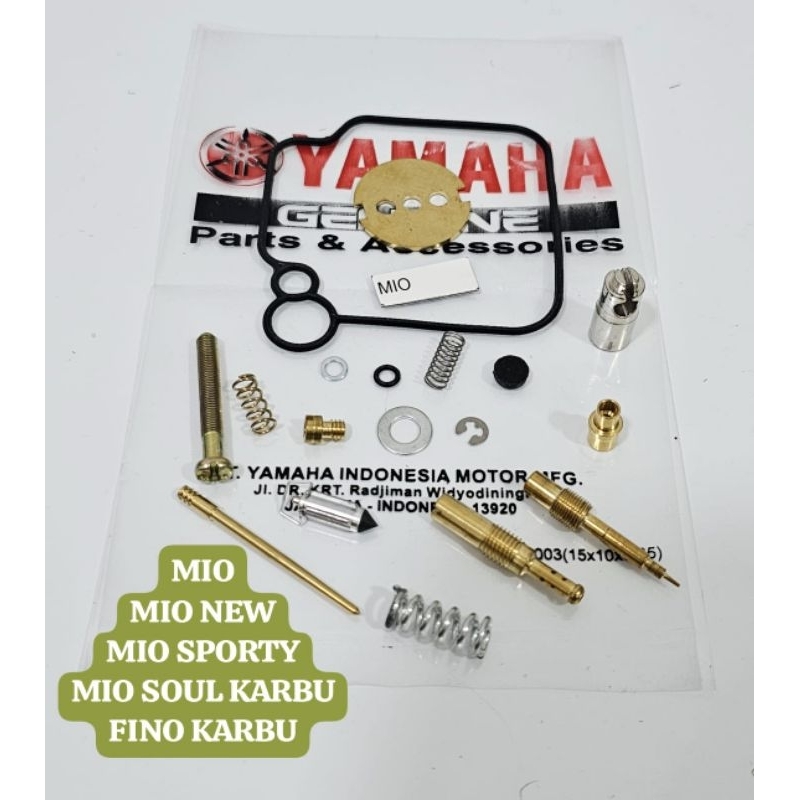 REPARKIT REPAIR KIT MIO NEW MIO SPORTY MIO SOUL KARBU FINO KARBU YAMAHA 5TL SET REPARKIT CARBU KARBU