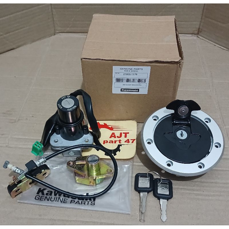 Kunci Kontak Assy Komplit Ninja 150R 150 R Ninja 150 RR Lama Old