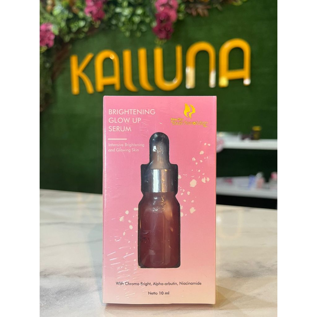 BRIGHTENING GLOW UP SERUM HOUSE OF BEAUTY