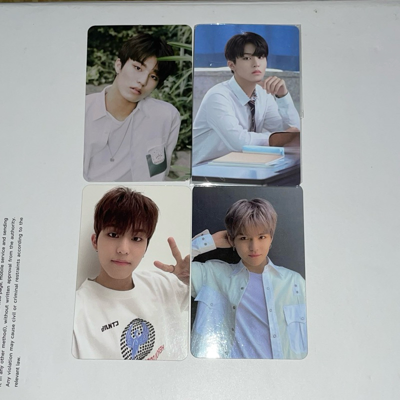 PHOTOCARD JEONGWOO TREASURE YOSHI TREASURE