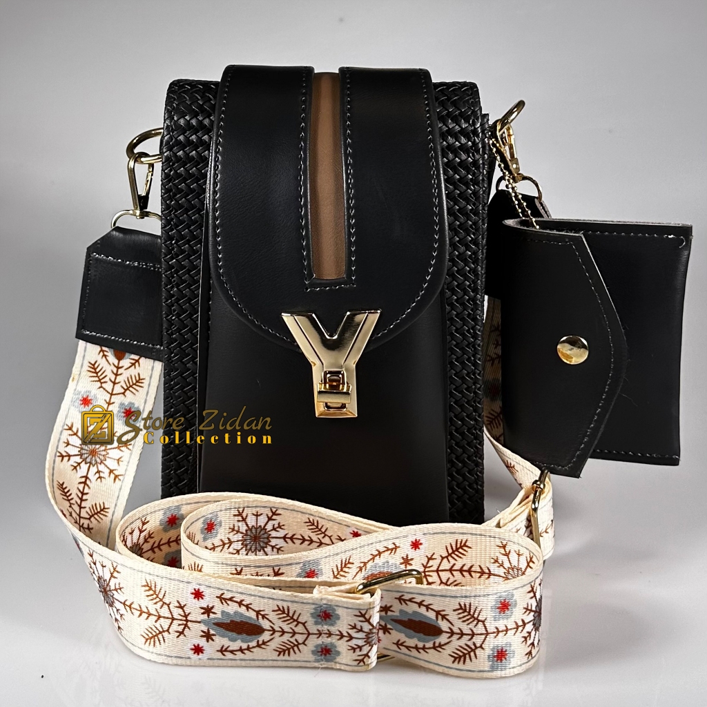 Store Zidan - KAGURA BAG TAS WANITA DOMPET HP Bisa Untuk Muat 2 Handphone