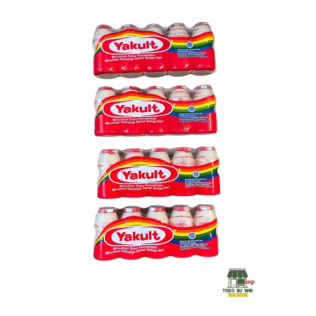 

Yakult Minuman Fermentasi 1Pack atau Per PCS