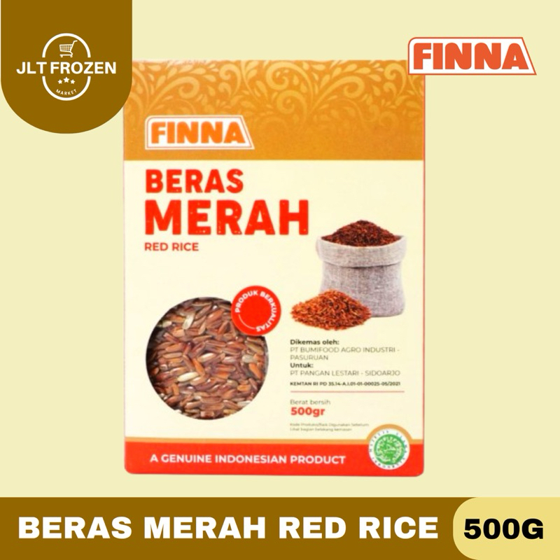 

Finna Beras Merah / Brown Rice Premium - 500g