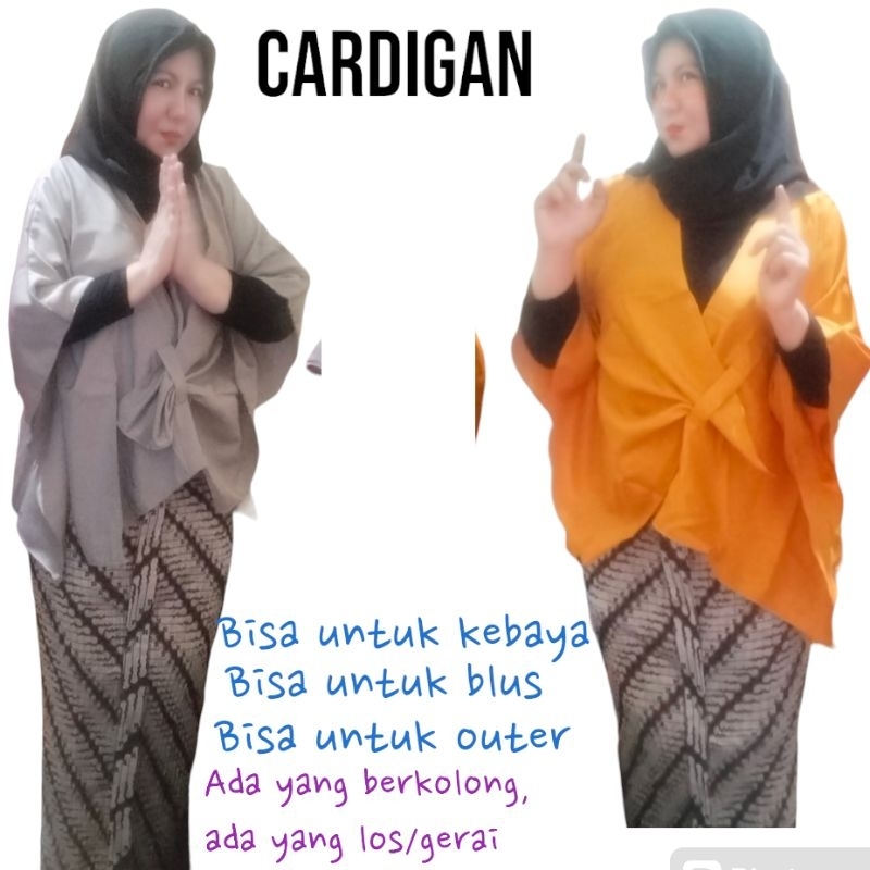PROMO Baju Kebaya Kutubaru Kartini Embos Moscrep Lengan Lonceng Jawa Bali Cantik Casual Etnik Tradis