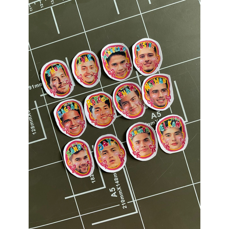 

stiker timnas Cute / stiker timnas lucu / stiker timnas / stiker Rafael nathan