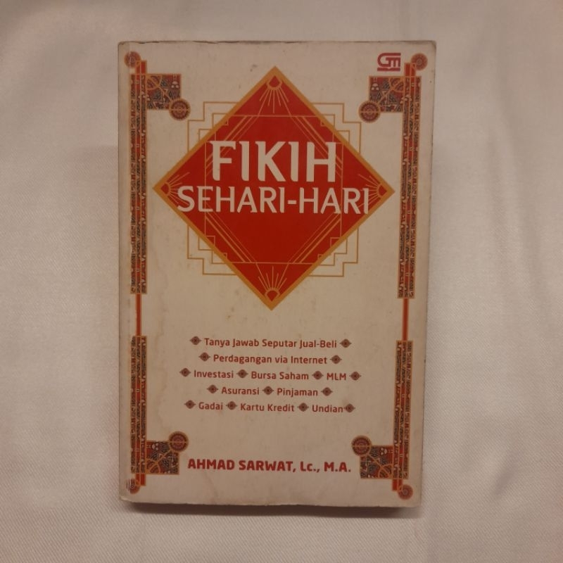 Buku Fikih Sehari-hari karya Ahmad Sarwat, Lc., M.A. (Preloved)
