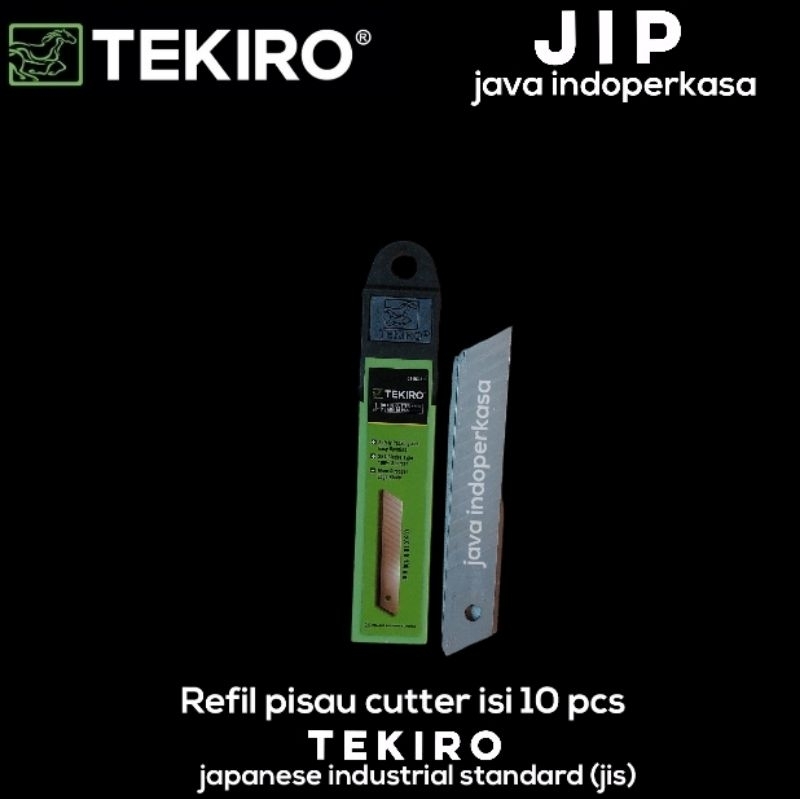 

TEKIRO refil pisau cutter / Kater besar isi 10 pcs