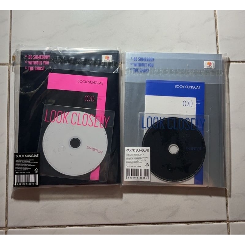 BTOB Yook Sungjae Exhibition Look Closely Sealed Album