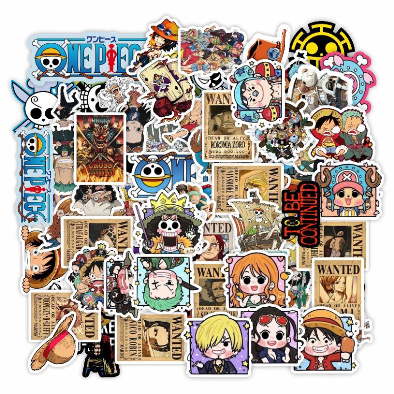 

STIKER VYNIL KARAKTER ONE PIECE UNTUK HP, LAPTOP, TUMBLR, DLL