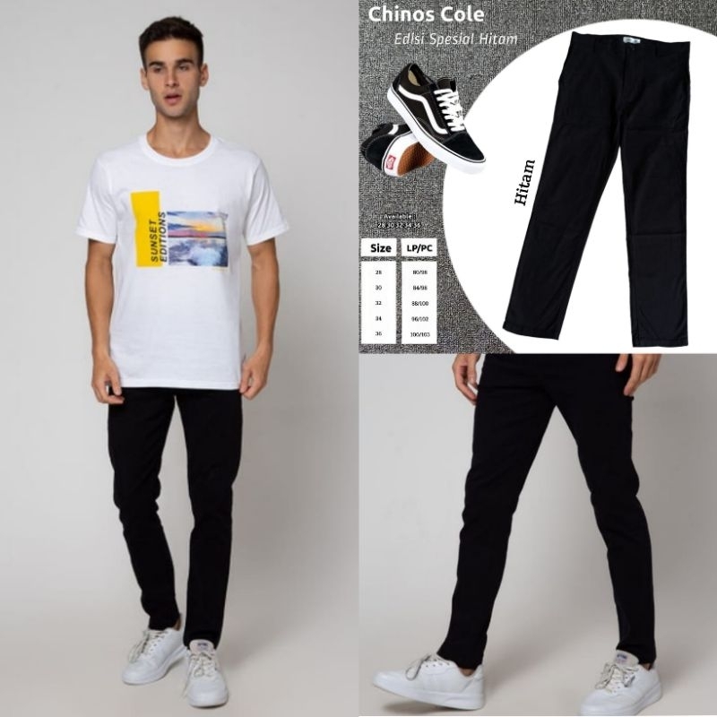 Celana Chinos Cole Celana Chinos Pria Chinos panjang pria celana panjang Cole #cod #gratisongkir
