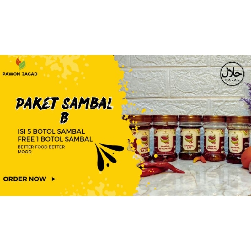 

Sambal Paket B // Sambal Pawon Jagad