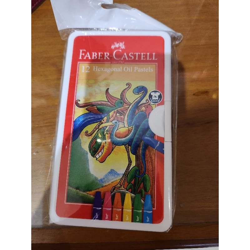 

Faber Castell 12 Hexagonal Oil Pastels