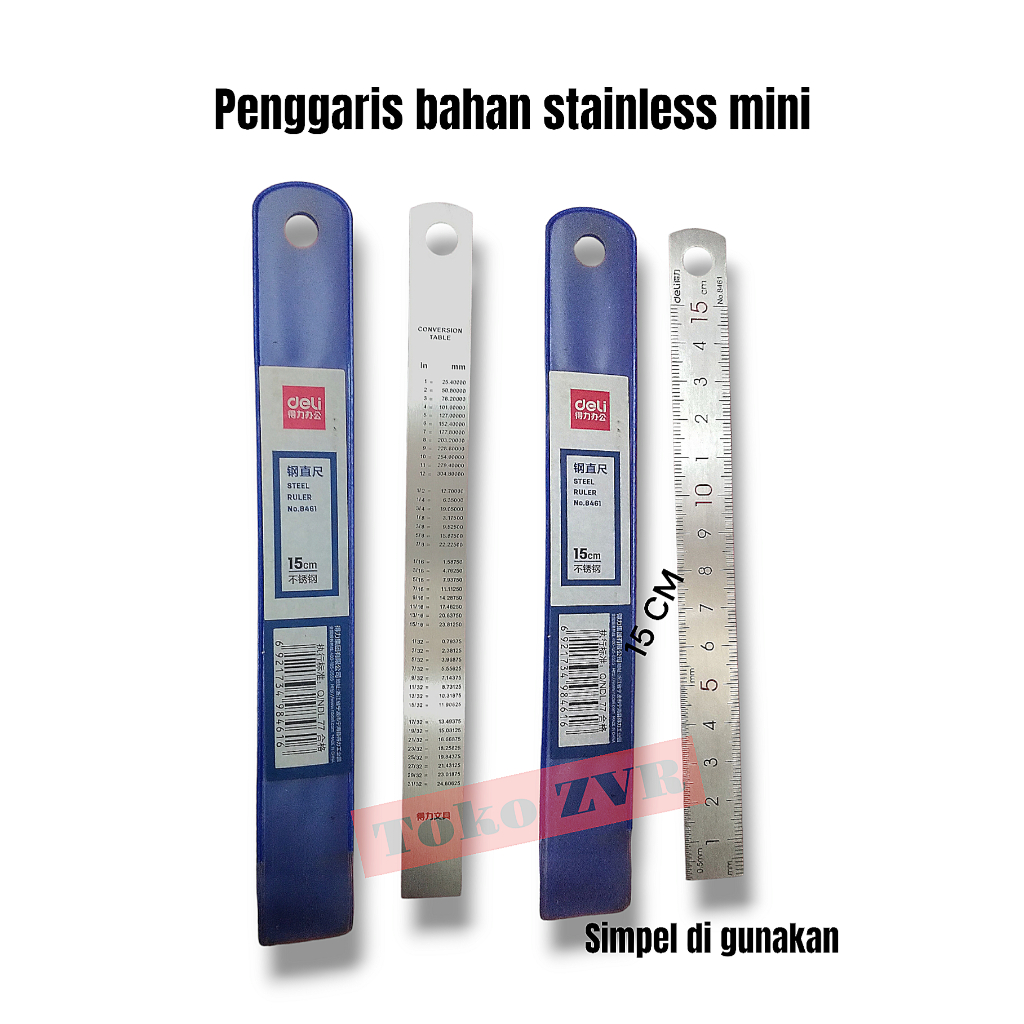 

Penggaris besi stainless mini perlengkapan kantor busur derajat buku alat