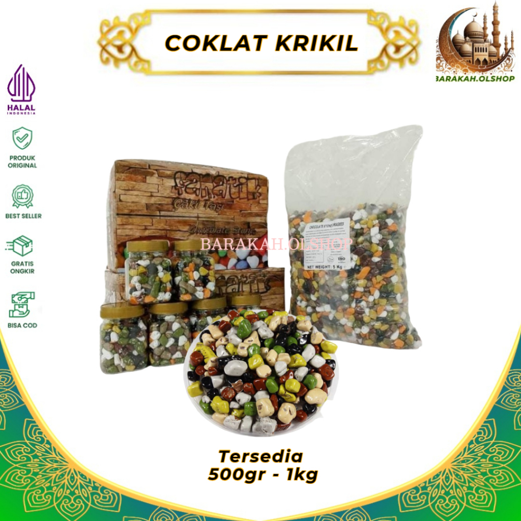 

Coklat Kerikil 1 Kg Coklat Batu Original Oleh Oleh Haji Umroh 500gr - 1kg