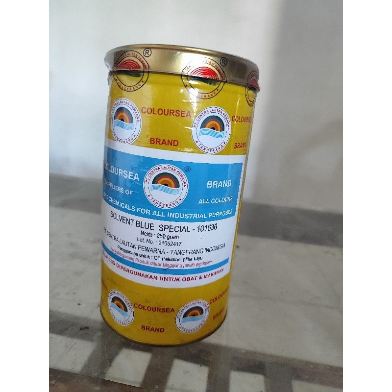 

Pewarna minyak coloursea 101636 (blue spesial)