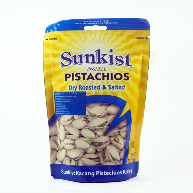 

Pistachio Dry Roasted and Salted 150gr - Sunkist