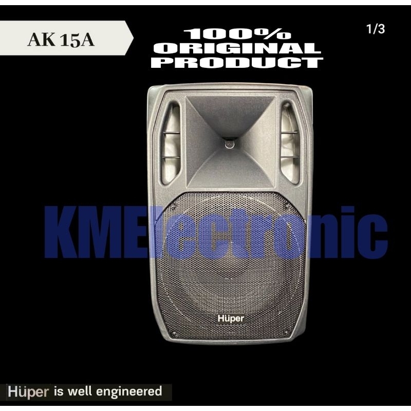 SPEAKER AKTIF 15 INCH HUPER AK 15 A / HUPER AK 15 A ORIGINAL PRODUCT