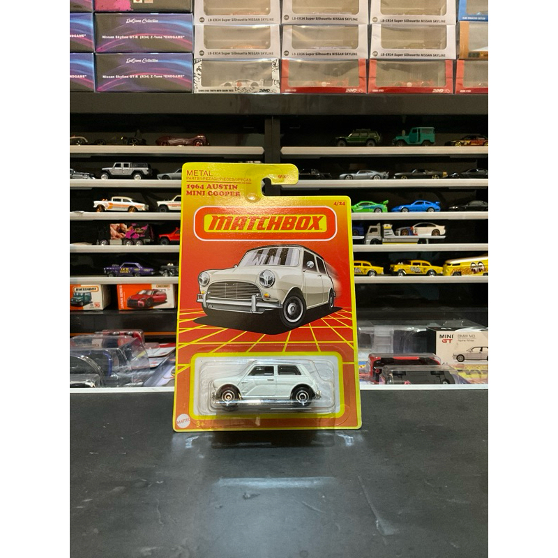 MATCHBOX 1964 AUSTIN MINI COOPER PUTIH
