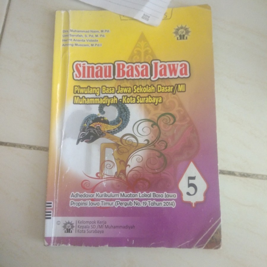 Sinau Bahasa Jawa Kelas 5 sd
