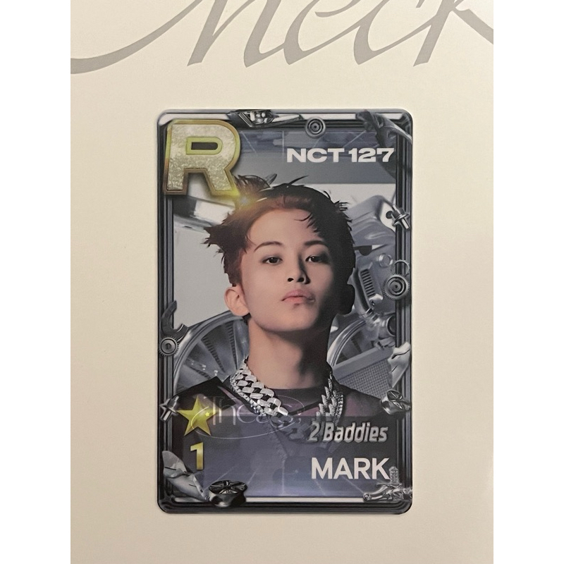 superstar smtown ssm r card 2 baddies mark nct 127 pc photocard