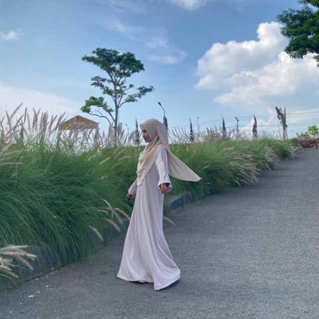 Allure Dress by Afya Outfit / Dress Knit / Gamis Nyaman